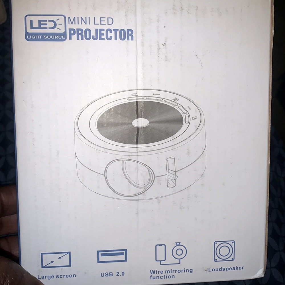 Brand New Mini LED Projector with focus